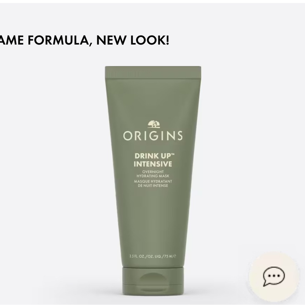 Origins Drink Up Intensive Overnight Mask - Olive Green